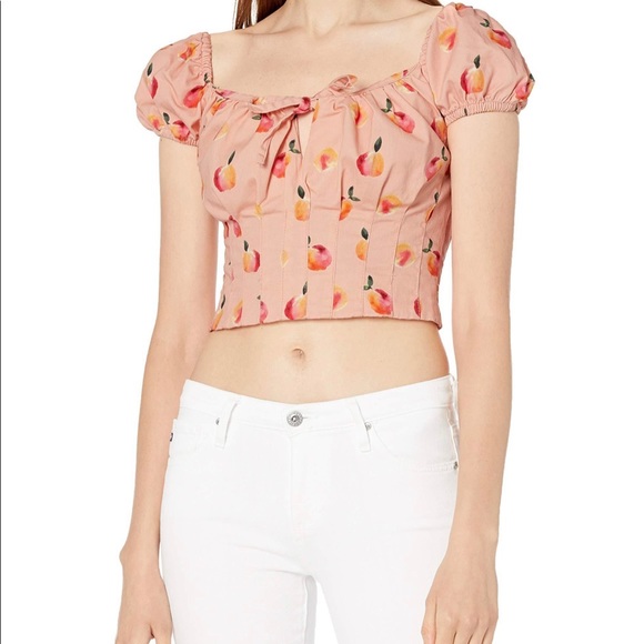 Brand new Finders Keepers peach top - Picture 3 of 10